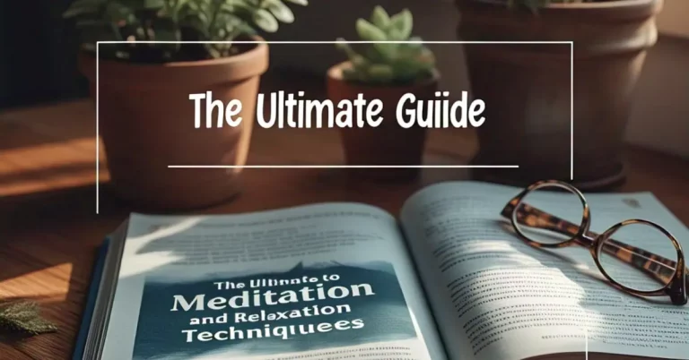 The Ultimate Guide to Meditation and Relaxation Techniques